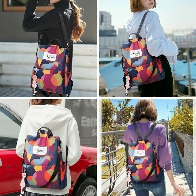 Women Backpack Large Waterproof anti Theft Laptop Rucksack School Bag
