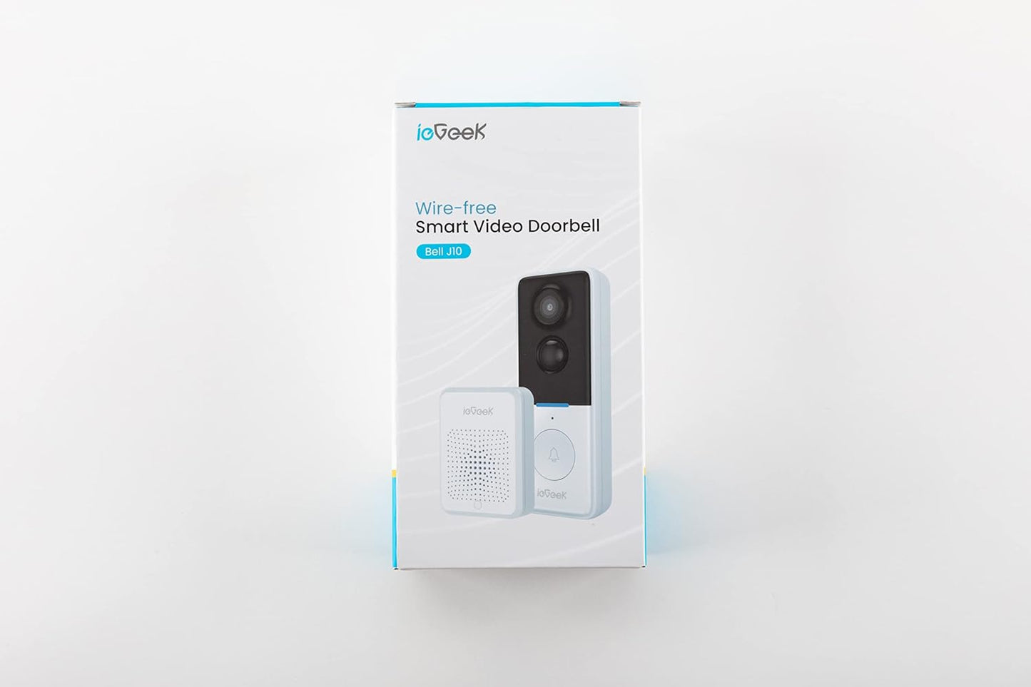 Video Doorbell Wireless with Chime - 2K HD Doorbell Camera, Smart Home Security Door Bell Voice Message and Changer, Two-Way Audio, PIR Detection, Easy Installation, Night Vision