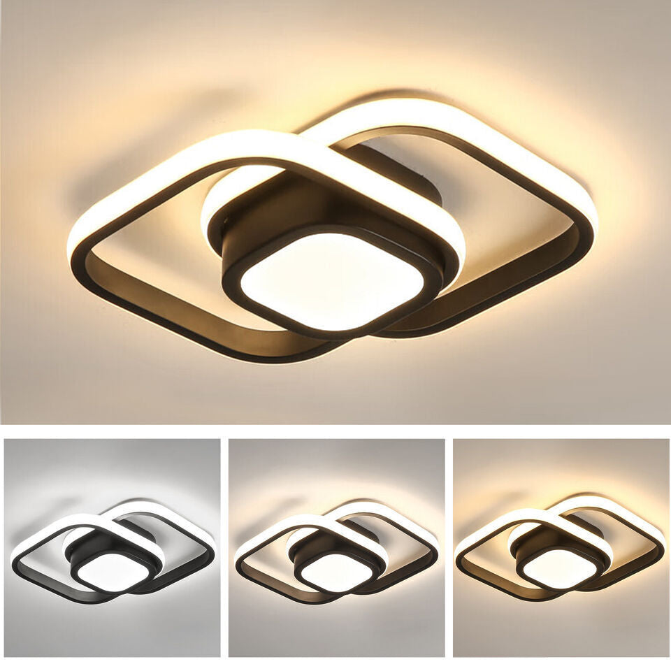Modern LED Lamp Ceiling Light Chandelier Living Room Bedroom Pendant Wall Lights