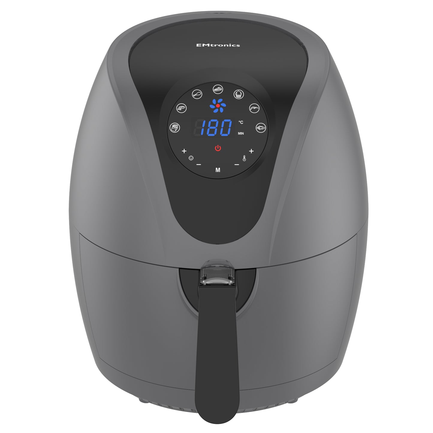 Emtronics 4.5 Litre Digital Air Fryer with 60 Minute Timer - Various Colours