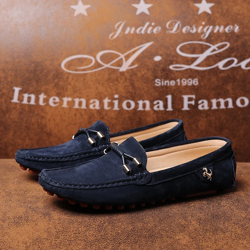 Luxury Men’s Loafers – Soft Casual Driving Moccasins | Sizes 37–48