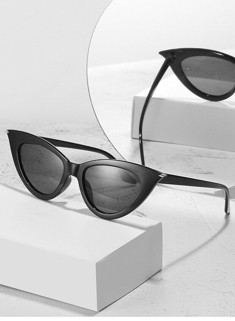 Vintage Retro Cat Eye Sunglasses Womens Fashion Eyewear Shades Eye Glasses