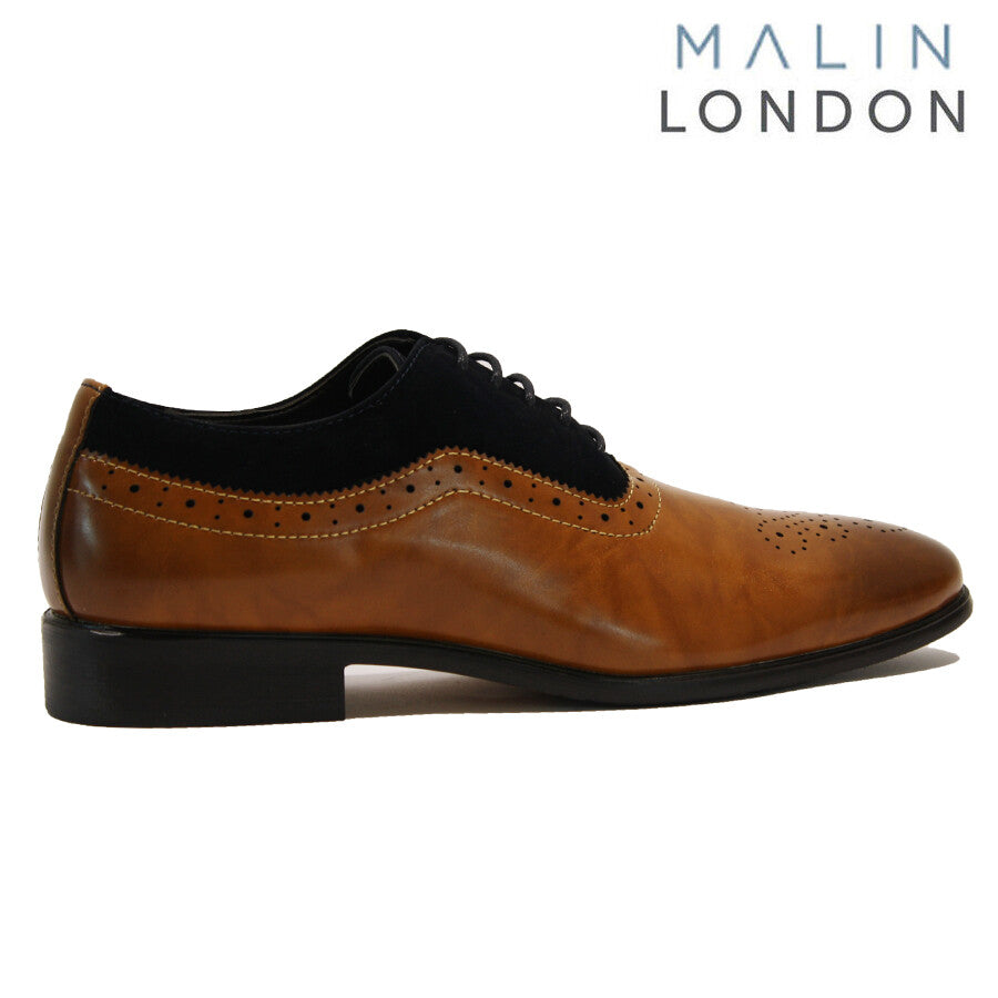 MENS BROGUES LACE up SHOES SMART CASUAL OXFORD FORMAL WEDDING OFFICE DRESS WORK