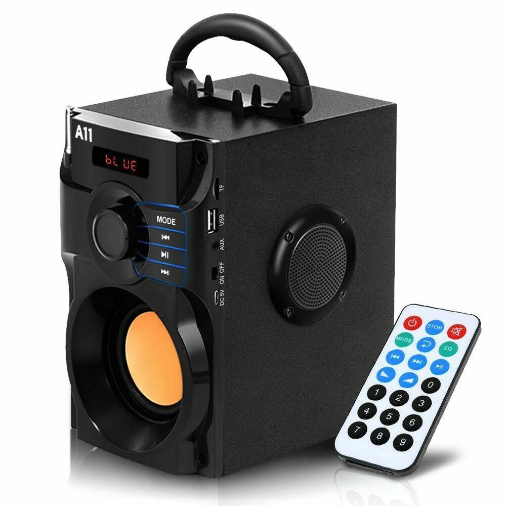 10W Bass Ultra Loud Bluetooth Speakers Portable Wireless Indoor Outdoor FM Radio