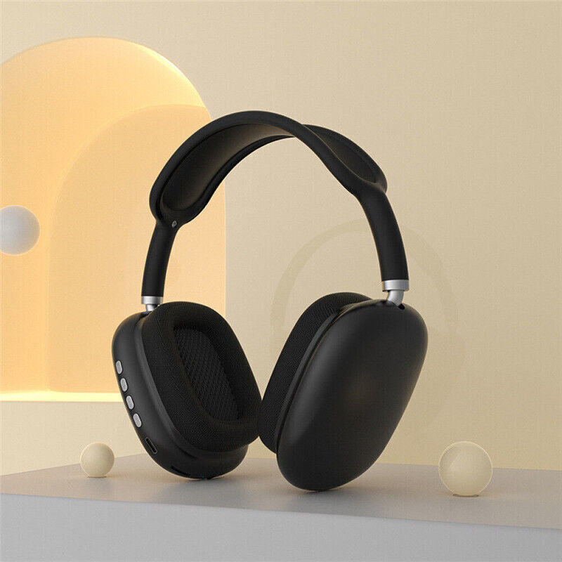 Wireless Bluetooth Headphones with Noise Cancelling Over-Ear Earphones Headset