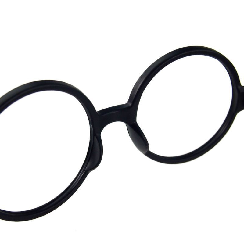 Retro Nerd Style Cute Baby round Glasses Frame No Lenses Candy Color Plastic