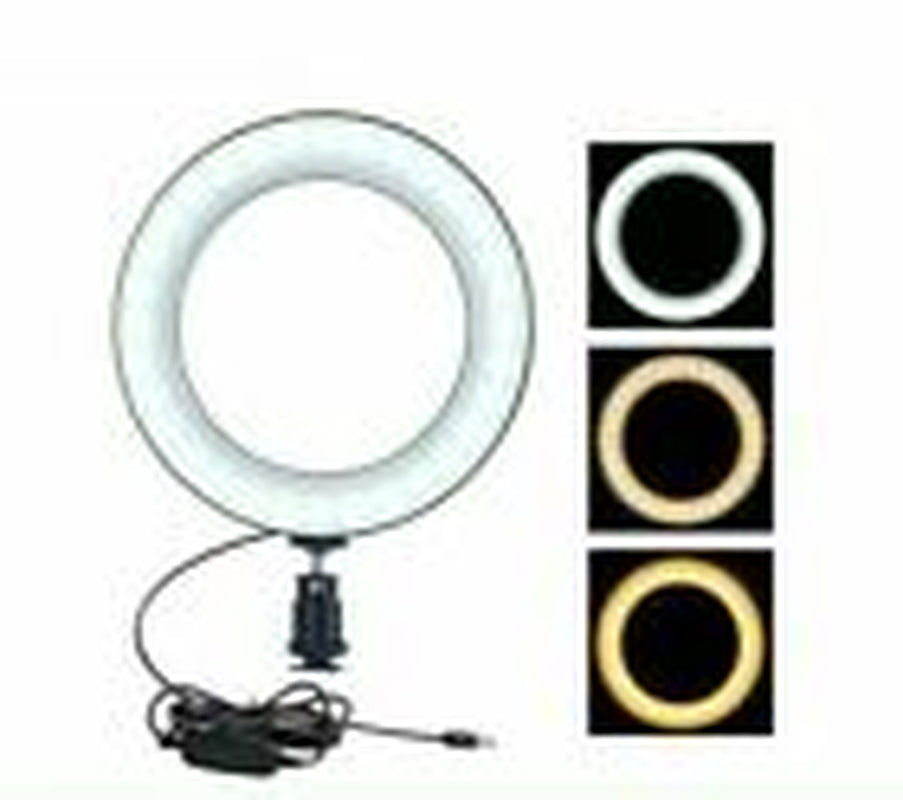 LARGE 12" LED Ring Light with Stand for Youtube Tiktok Makeup Video Phone Selfie