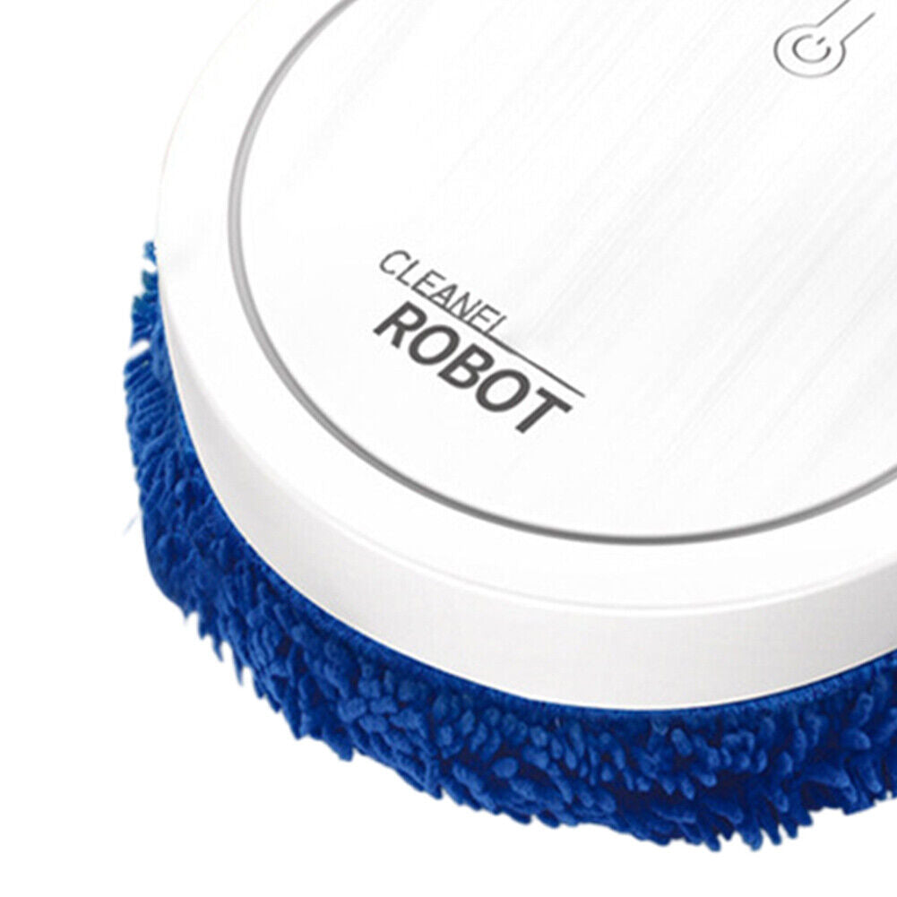 USB Rechargeable Mopping Robot – Quiet, Cordless Dry & Wet Mop for Pet Hair, Hard Floors & Tile Cleaning
