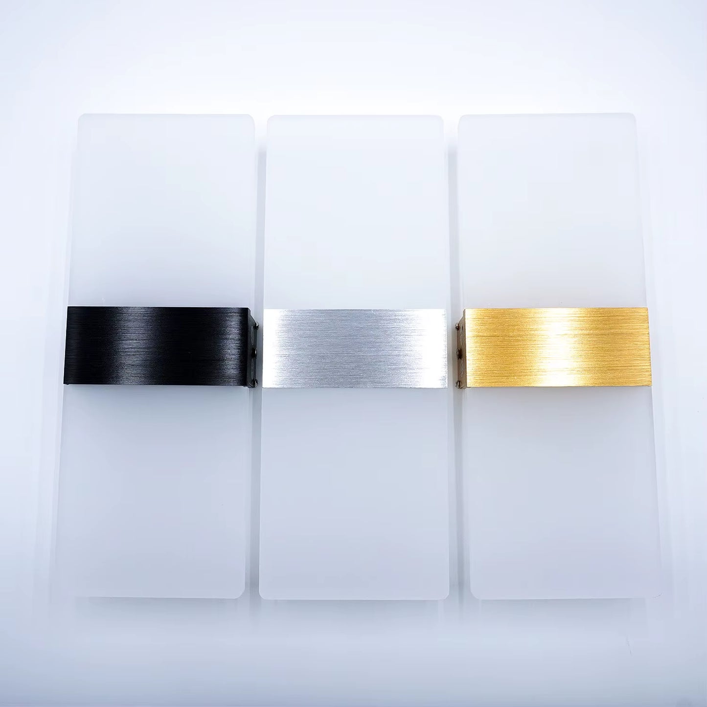 Modern Minimalist Wall Lamp, Indoor LED Wall Light, Aluminum Acrylic Hardwire, Bedroom Living Room Corridor Staircase Sconces