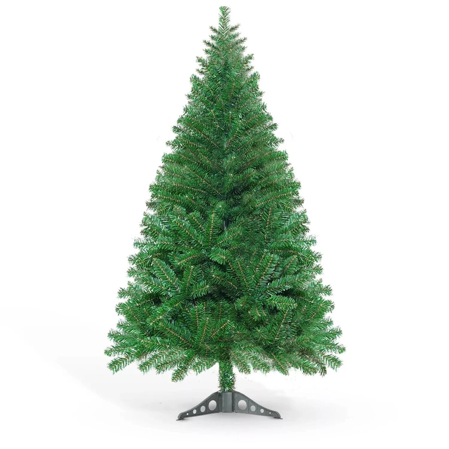 3Ft-7Ft Bushy Green Colorado Christmas Tree with Metal Stand Xmas Home Decor