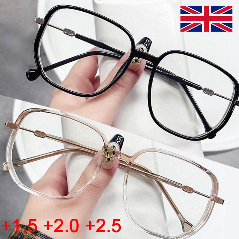 Large Frame Oversized Retro Fashion Reading Glasses Men Women