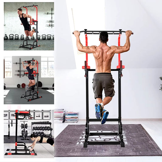 Power Tower Pull-Up Bar Strength Bodybuilding Station – 200Kg Capacity