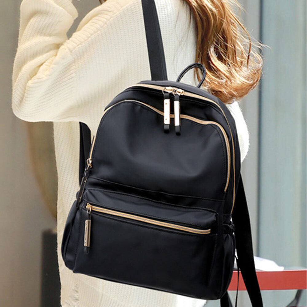 Womens Ladies Waterproof Anti-Theft Backpack Rucksack Travel School Shoulder Bag