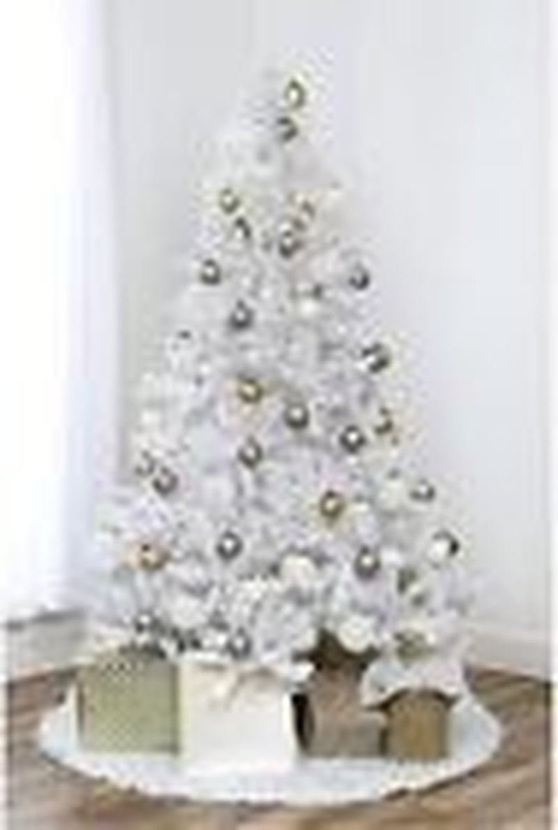 CHRISTMAS TREE with STAND BUSHY ARTIFICIAL TRADITIONAL XMAS TREE 5FT 6FT 7FT NEW