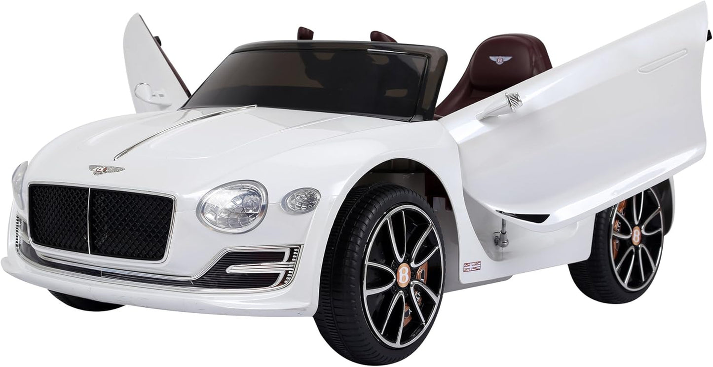 Bentley GT Licensed 12V Kids Electric Ride on Car with Remote Control Two Motors LED Light Music for 3-5 Years
