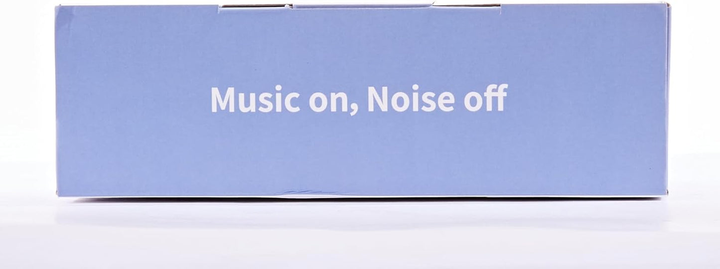 Hybrid Active Noise Cancelling Headphones, Wireless over Ear Bluetooth Headphones with Microphone, 70H Playtime, Foldable Wireless Headphones with Hifi Audio, Deep Bass for Home Travel Office