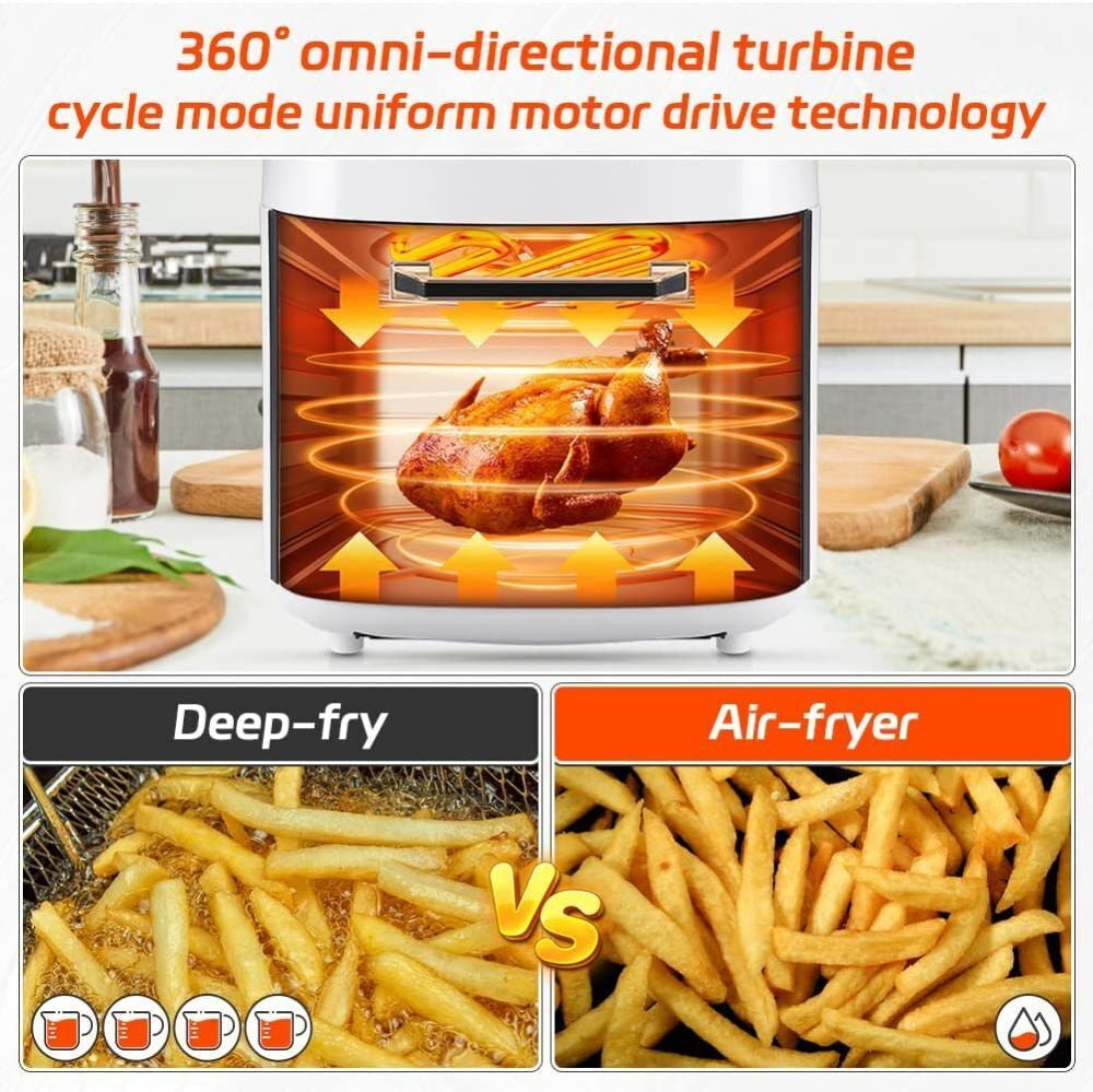 Air Fryer 15L Digital Kitchen Oven - Healthy Frying Made Easy