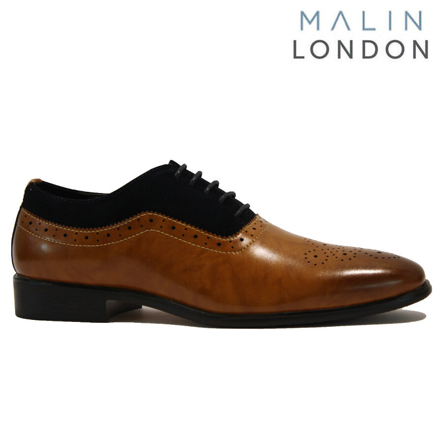 MENS BROGUES LACE up SHOES SMART CASUAL OXFORD FORMAL WEDDING OFFICE DRESS WORK