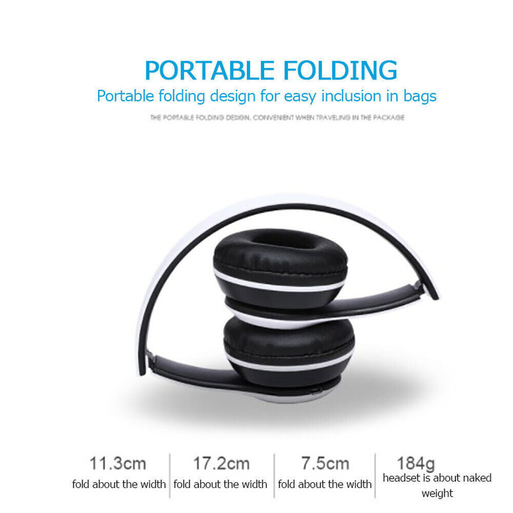 Wireless Bluetooth Headphones with Noise Cancelling Over-Ear Earphones 5.1