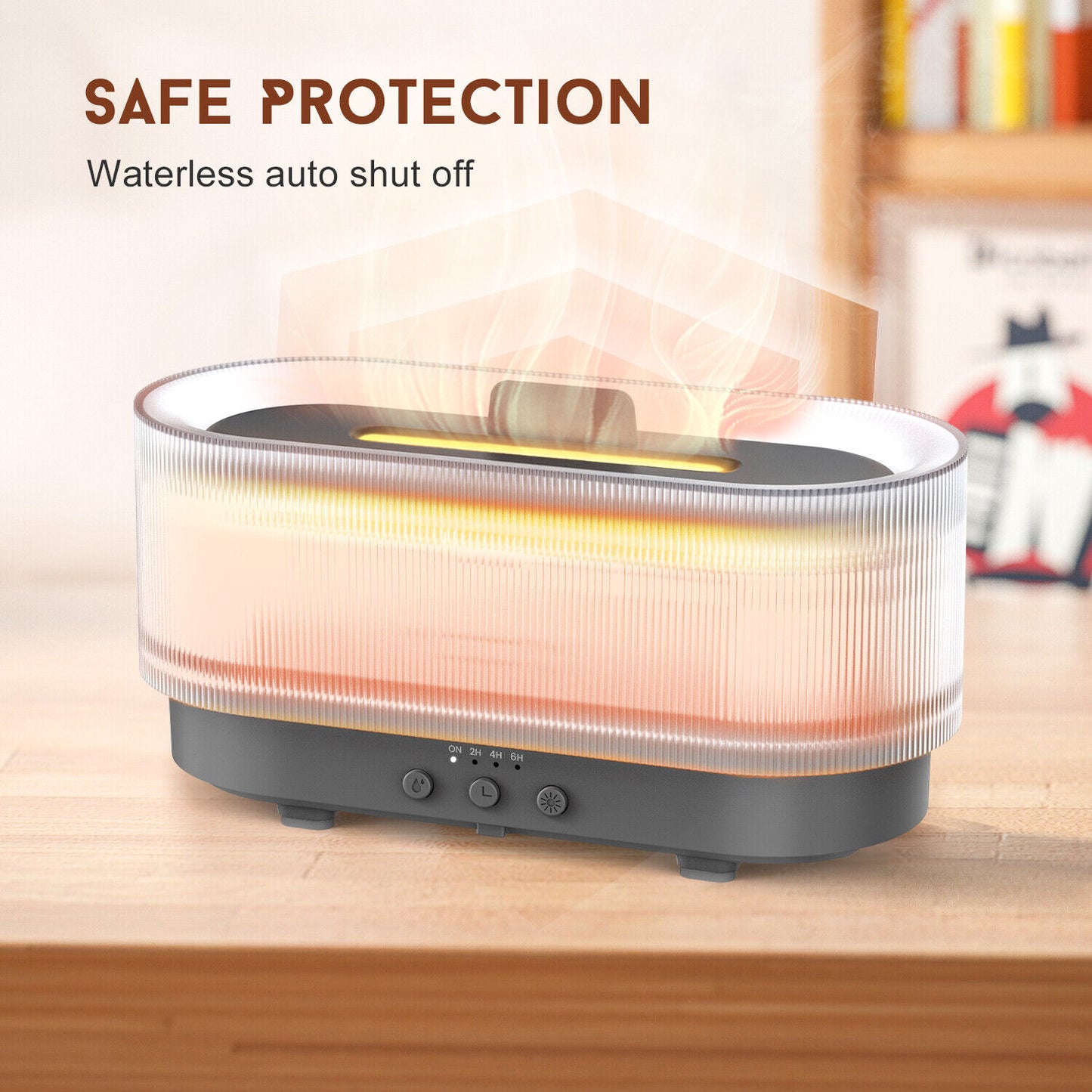 Humidifier Aroma Diffuser Humidifier Ultrasonic Essential Oil Aromatherapy
