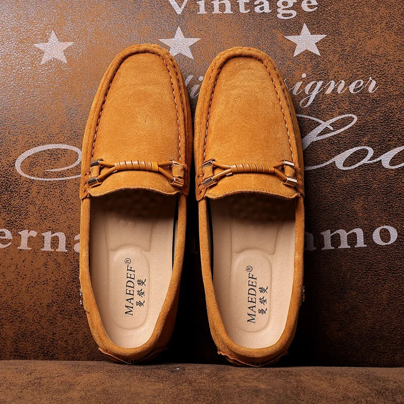 Luxury Men’s Loafers – Soft Casual Driving Moccasins | Sizes 37–48