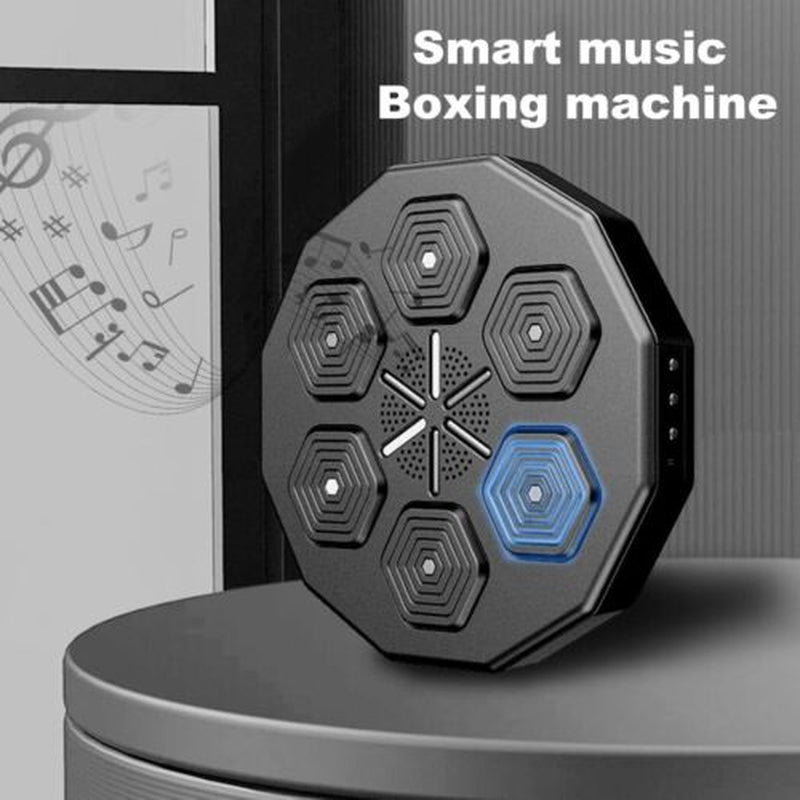 Boxing Training Machine Target Wall Mount Bluetooth Music Indoor React Exercise