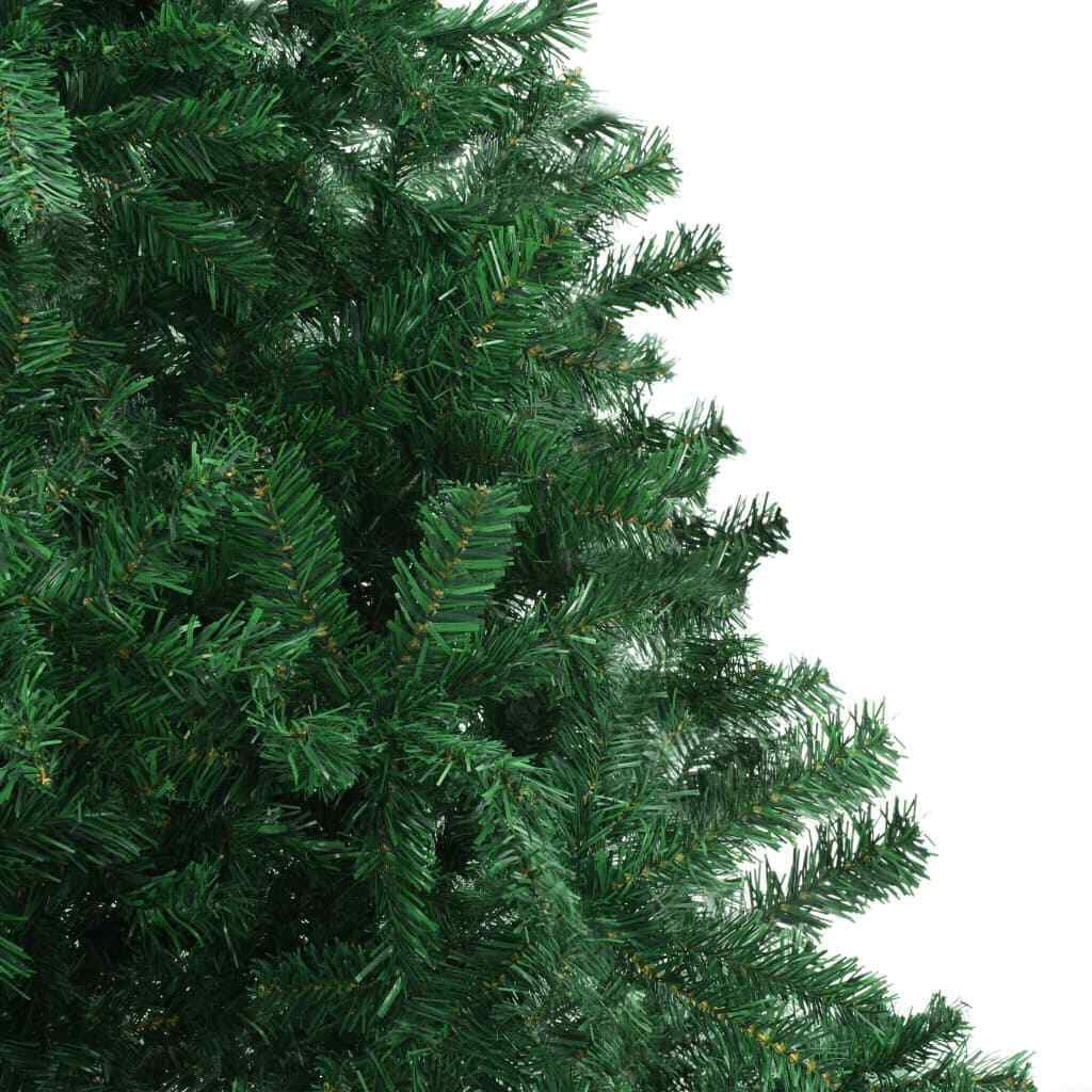 CHRISTMAS TREE with STAND BUSHY ARTIFICIAL TRADITIONAL XMAS TREE 5FT 6FT 7FT NEW