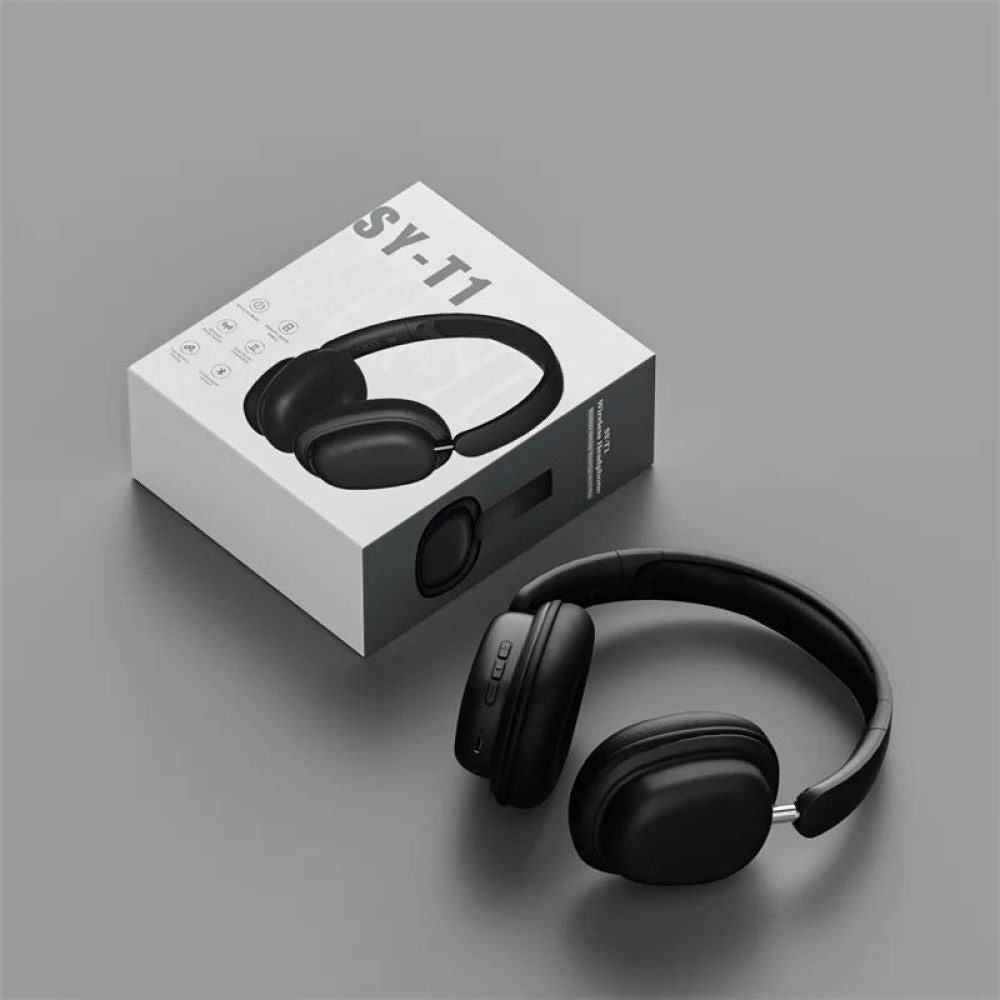 Wireless Bluetooth Headphones with Noise Cancelling Over-Ear Earphones Headset