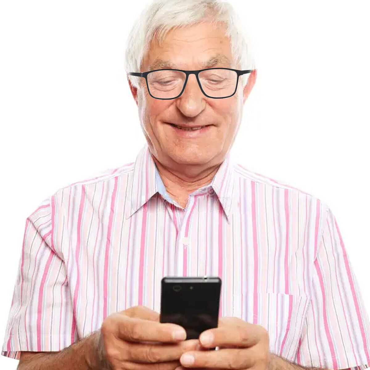 Mens Reading Glasses Readers Anti-Blue Light Men Portable +1.0 +2.0