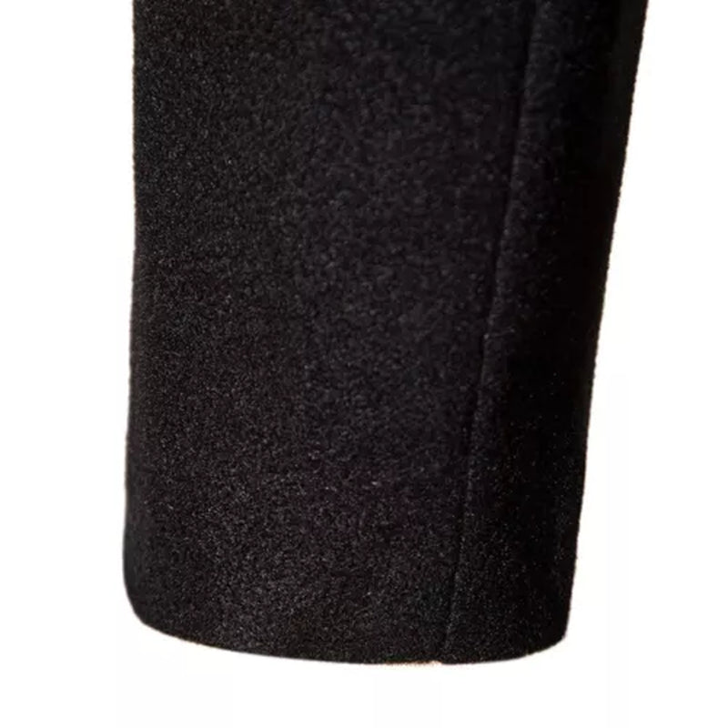 Men’s Winter Formal Trench Coat – Warm Long Overcoat for Smart Work or Daily Wear