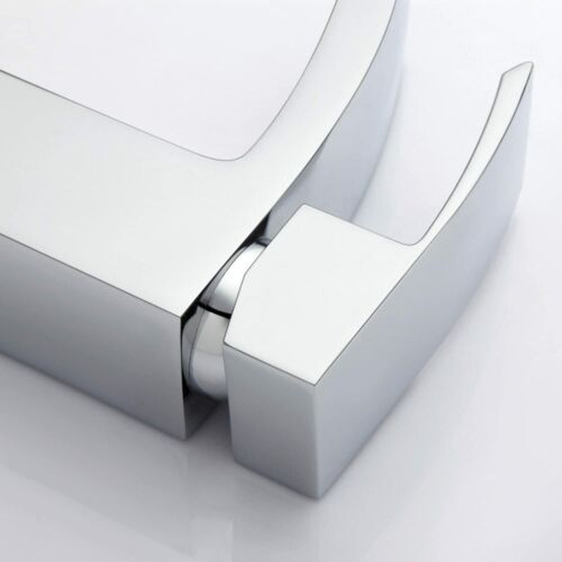 Modern Waterfall Bathroom Taps – Chrome Basin Mixer Tap & Bath Filler Shower Deck Sets