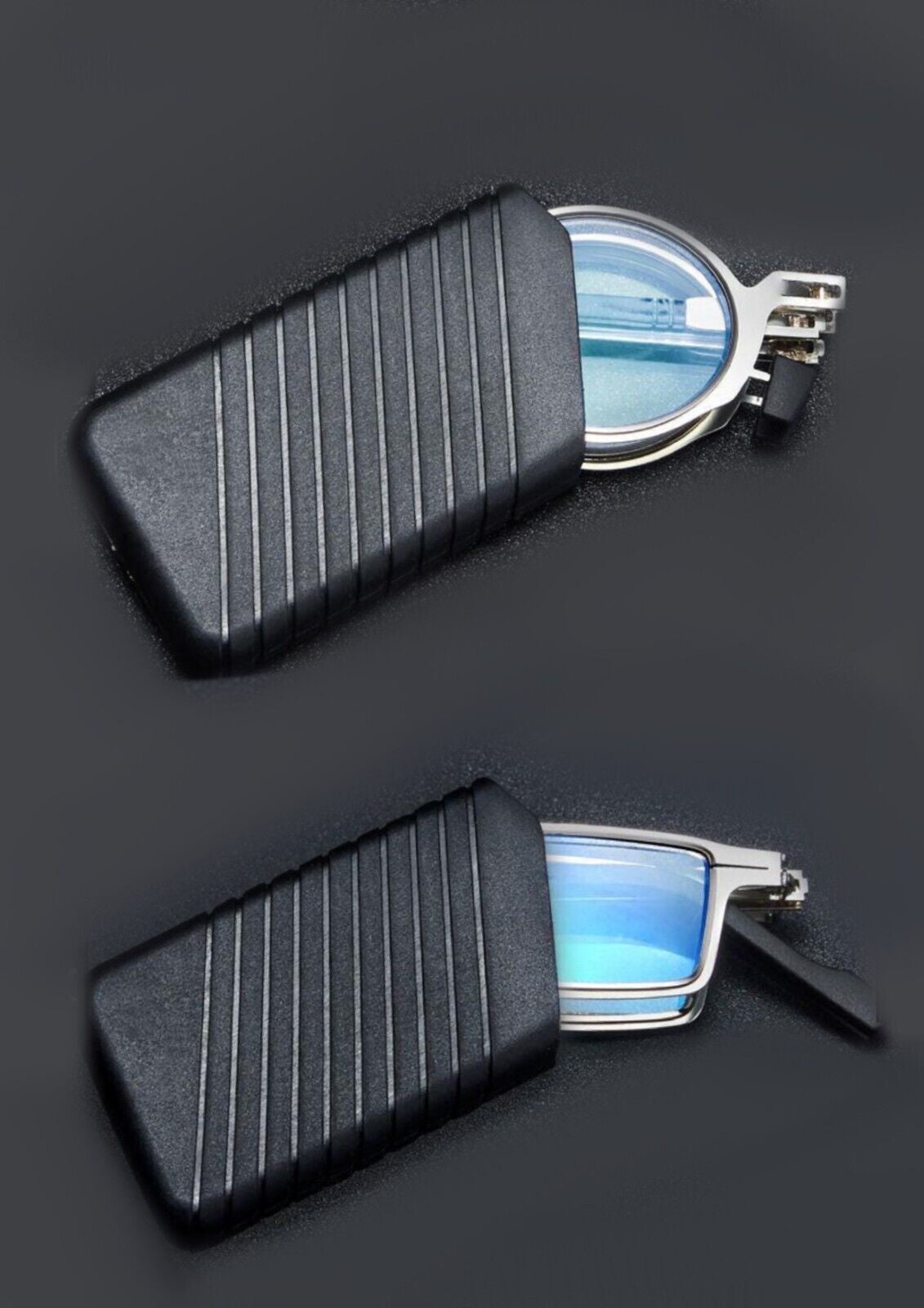 Men Women Ultra Light Titanium Screwless Foldable Anti-Blue Reading Glasses
