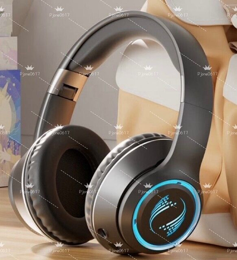 Wireless Bluetooth Headphones with Noise Cancelling Over-Ear Earphones featuring Bluetooth 5.2