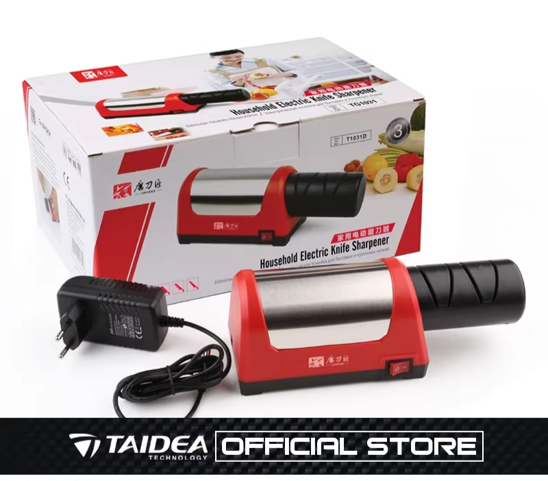Electric Knife Sharpener Grit 600/1000# Diamond Sharpening Stone Accessories Kitchen Sharpeners Knives Machine EU PLUG