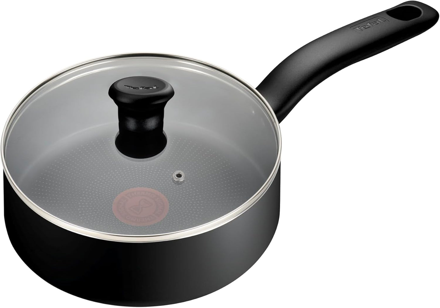 Titanium Essential Stewpot 24 Cm + Lid, High-Performance Non-Stick Coating, Metal Spatula Safe, All Hobs excluding Induction, B9414644