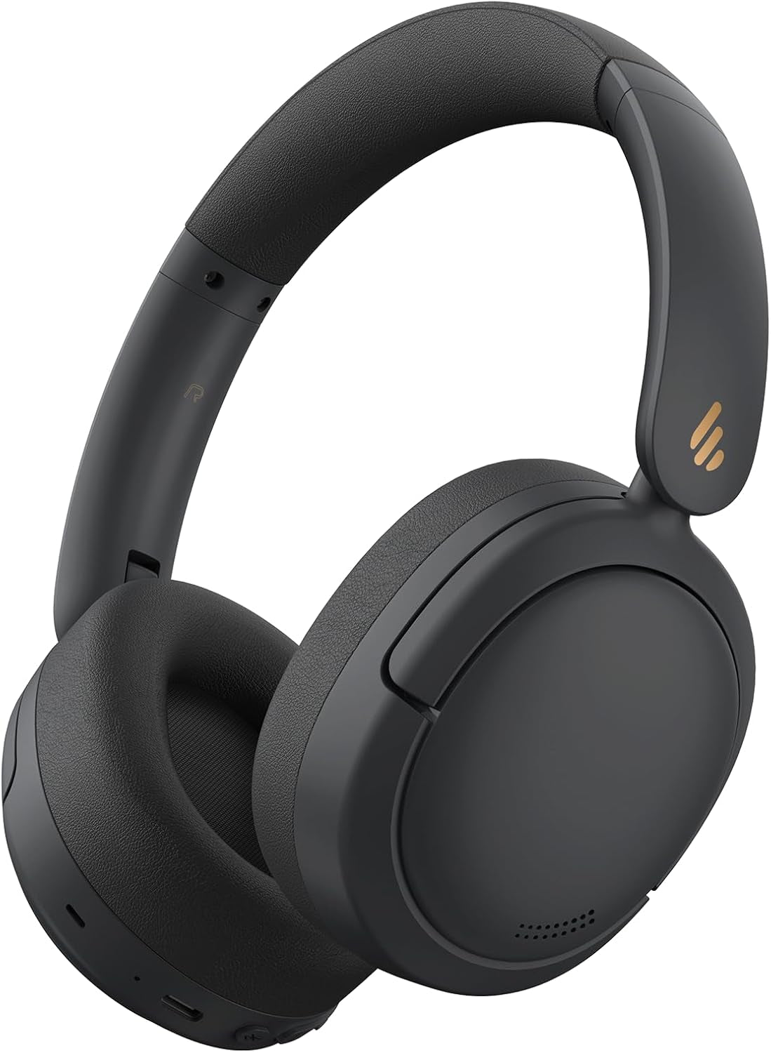 W800BT Pro Hybrid Active Noise Cancelling Headphones - Hi-Res Audio - AI Call Noise Cancellation - 45H Playtime - Fast Charging - Foldable - Wireless Over-Ear Bluetooth 5.4 Headphones - Ivory