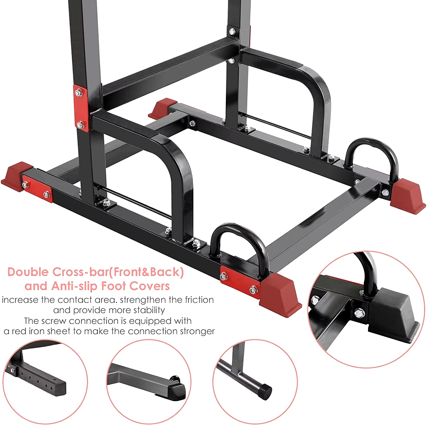 Power Tower Pull-Up Bar Strength Bodybuilding Station – 200Kg Capacity