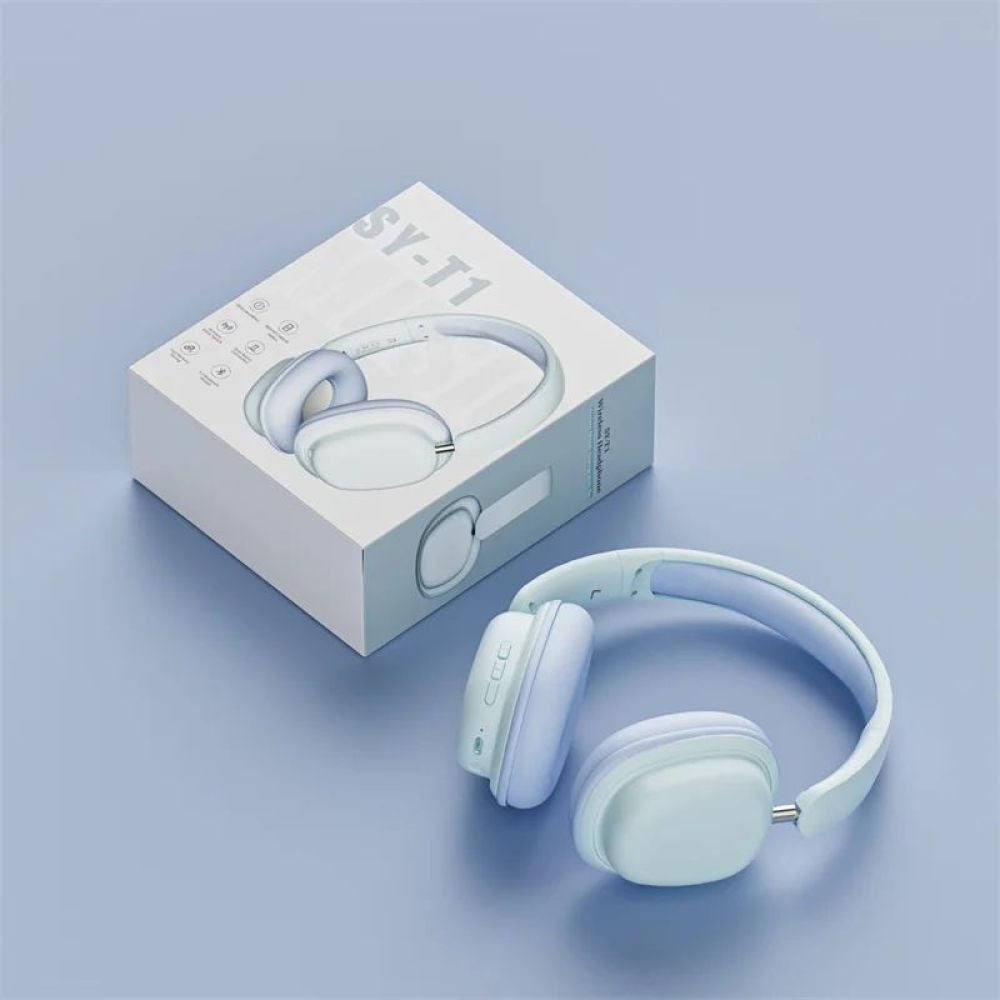 Wireless Bluetooth Headphones with Noise Cancelling Over-Ear Earphones Headset