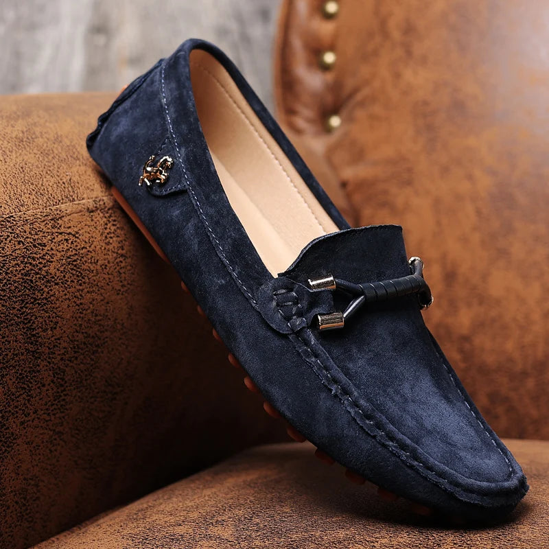 Luxury Men’s Loafers – Soft Casual Driving Moccasins | Sizes 37–48