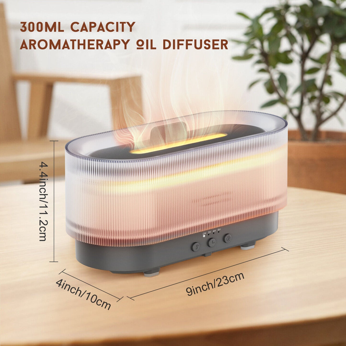Humidifier Aroma Diffuser Humidifier Ultrasonic Essential Oil Aromatherapy