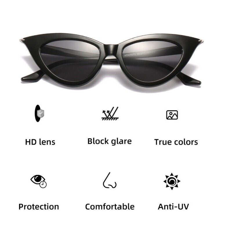 Vintage Retro Cat Eye Sunglasses Womens Fashion Eyewear Shades Eye Glasses