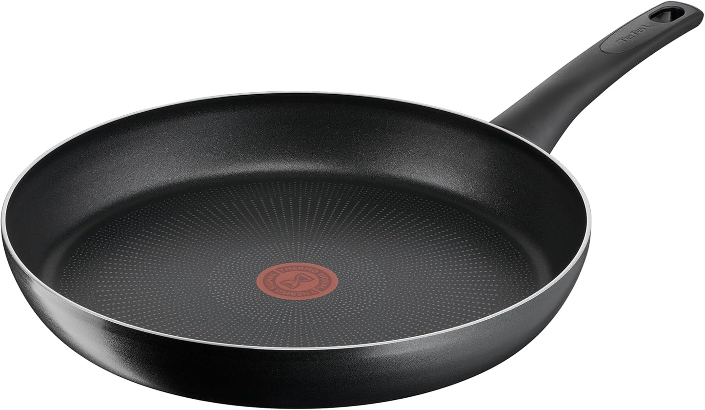 Titanium Essential Stewpot 24 Cm + Lid, High-Performance Non-Stick Coating, Metal Spatula Safe, All Hobs excluding Induction, B9414644