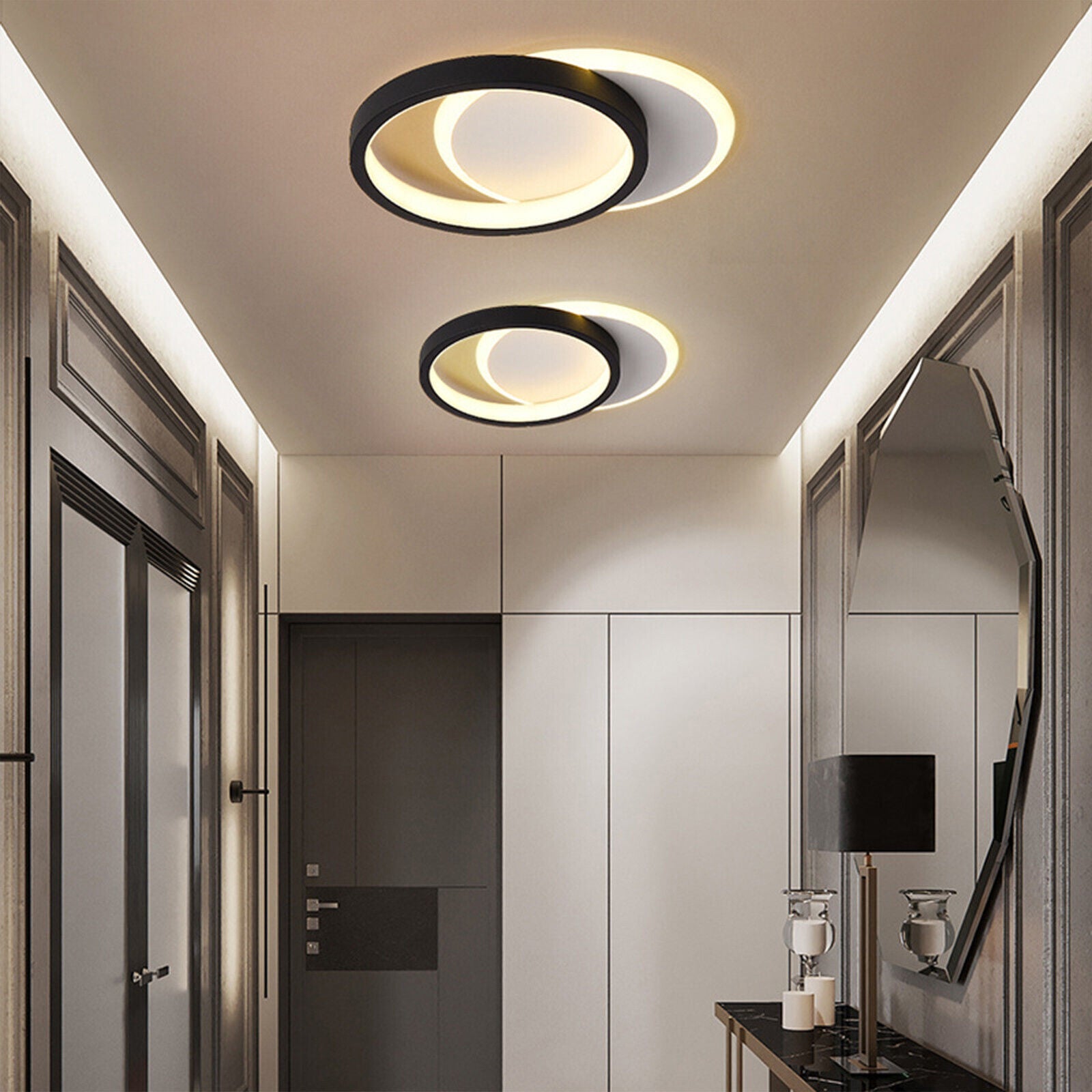 Modern LED Lamp Ceiling Light Chandelier Living Room Bedroom Pendant Wall Lights
