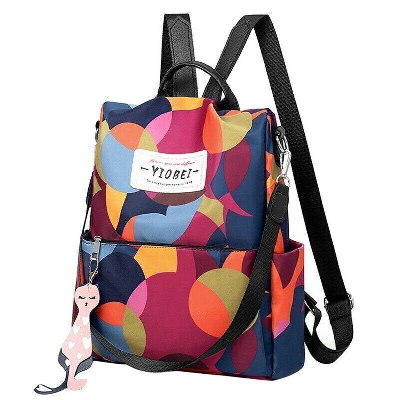 Women Backpack Large Waterproof anti Theft Laptop Rucksack School Bag