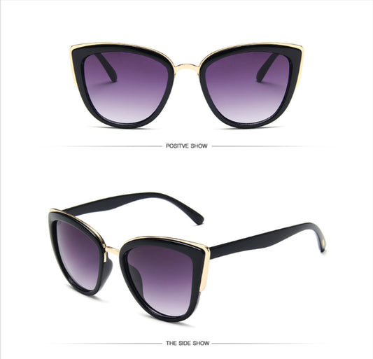 Vintage Retro Cat Eye Sunglasses Womens Fashion Eyewear Shades Eye Glasses