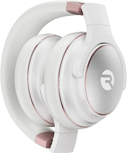 Everyday Wireless Bluetooth over Ear Headphones, with Active Noise Cancelling, Awareness Mode and Built in Microphone, IPX 4(Rose Gold)