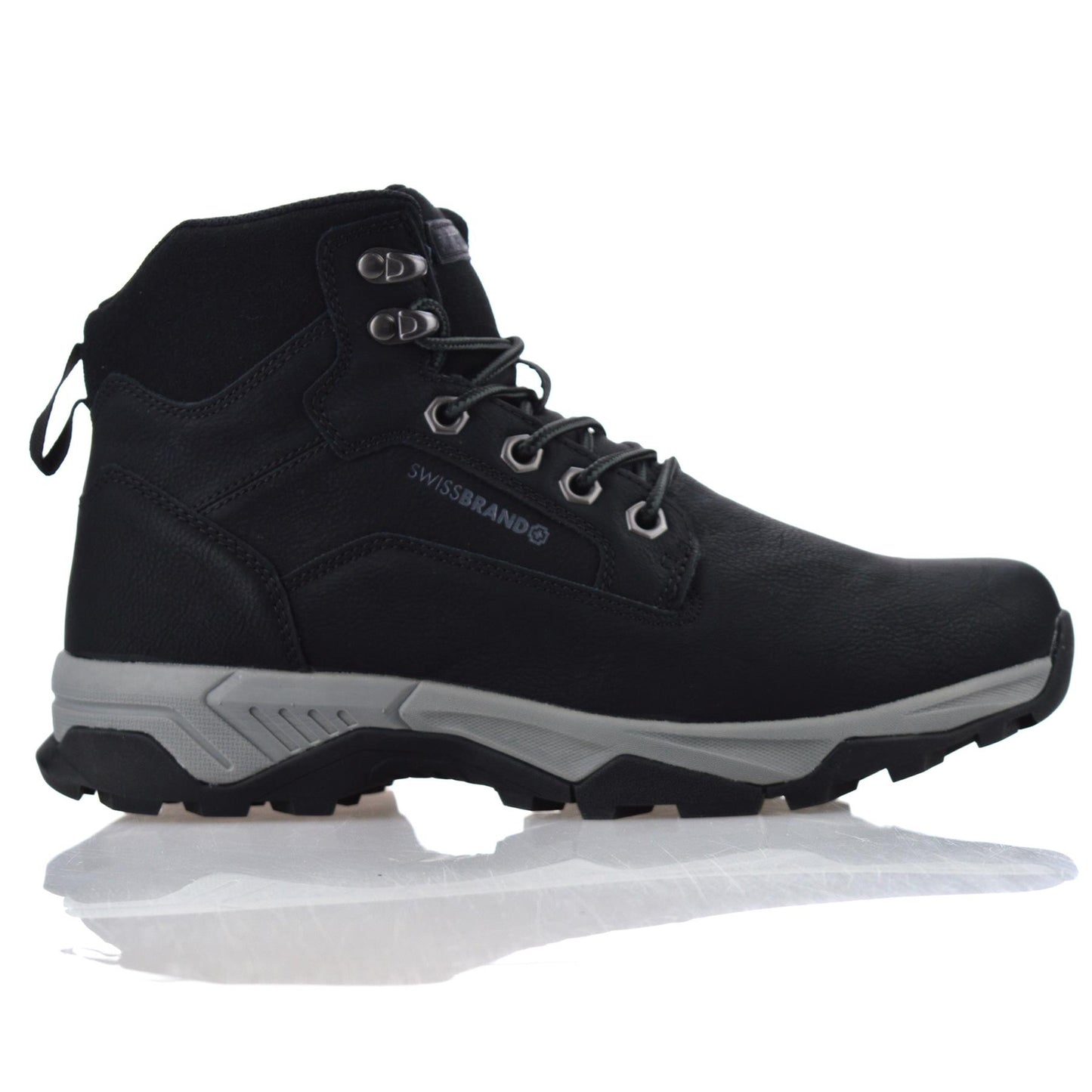Mens Walking Hiking Memory Foam Lace up Casual Ankle Boots Trainers Shoes Size