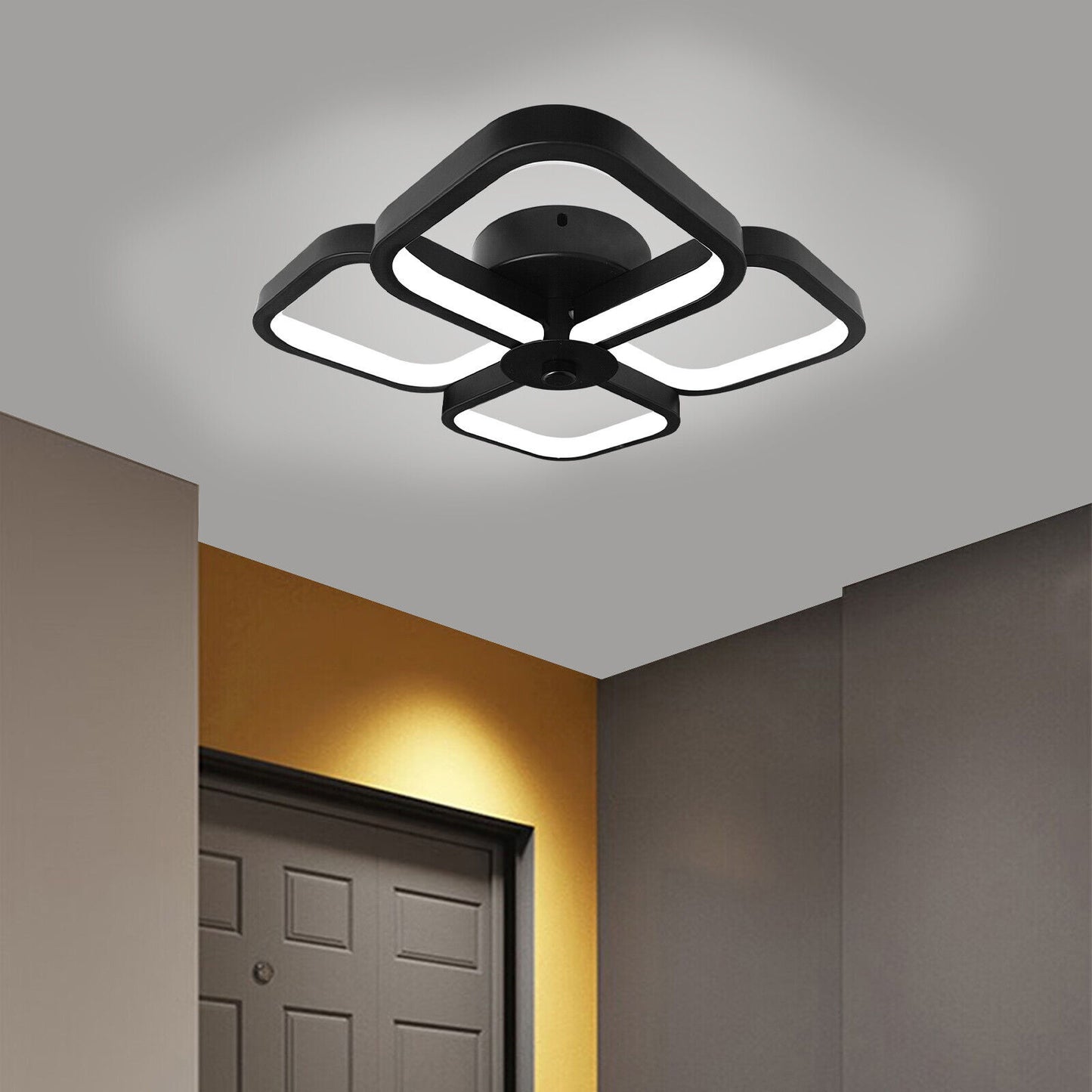 Modern LED Lamp Ceiling Light Chandelier Living Room Bedroom Pendant Wall Lights