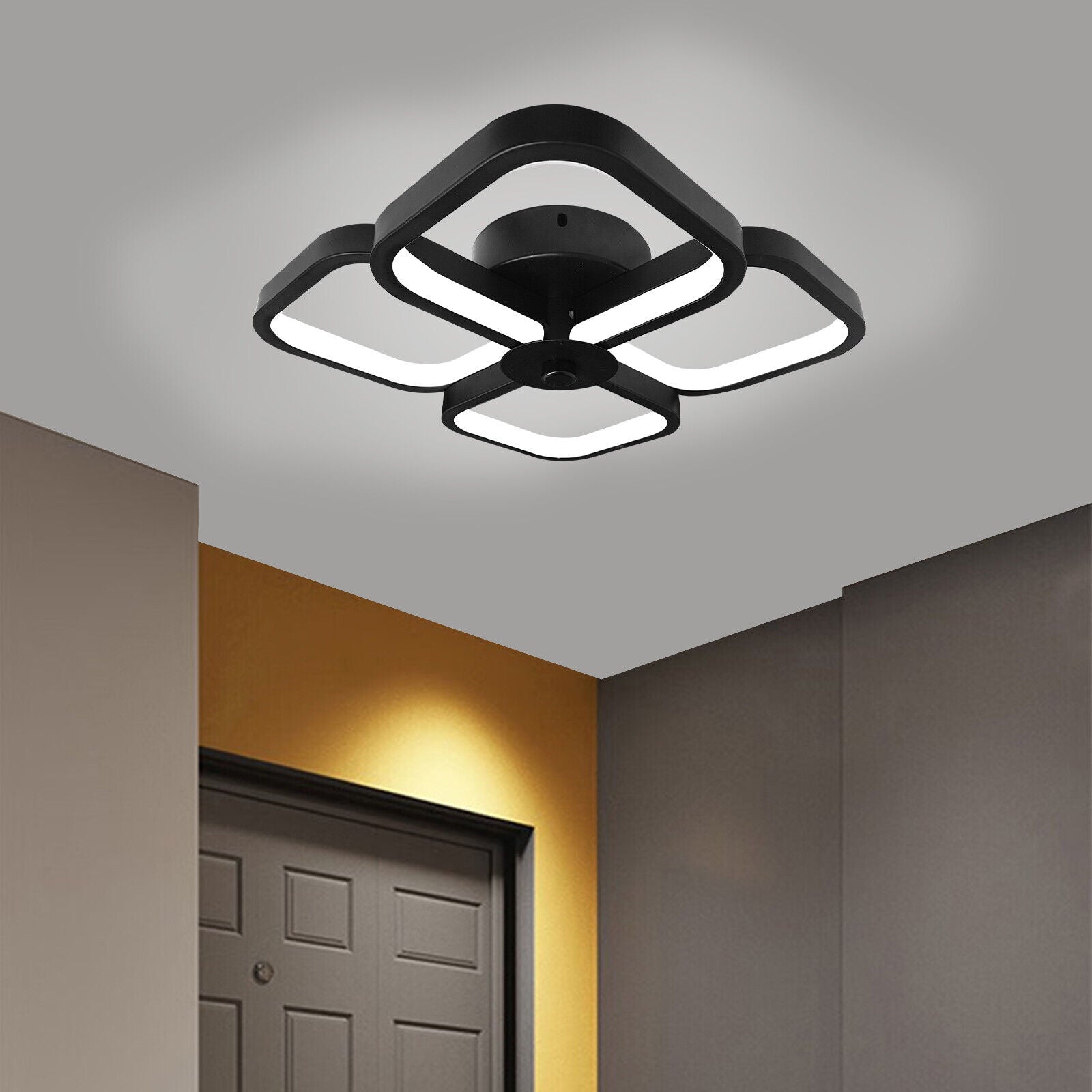 Modern LED Lamp Ceiling Light Chandelier Living Room Bedroom Pendant Wall Lights