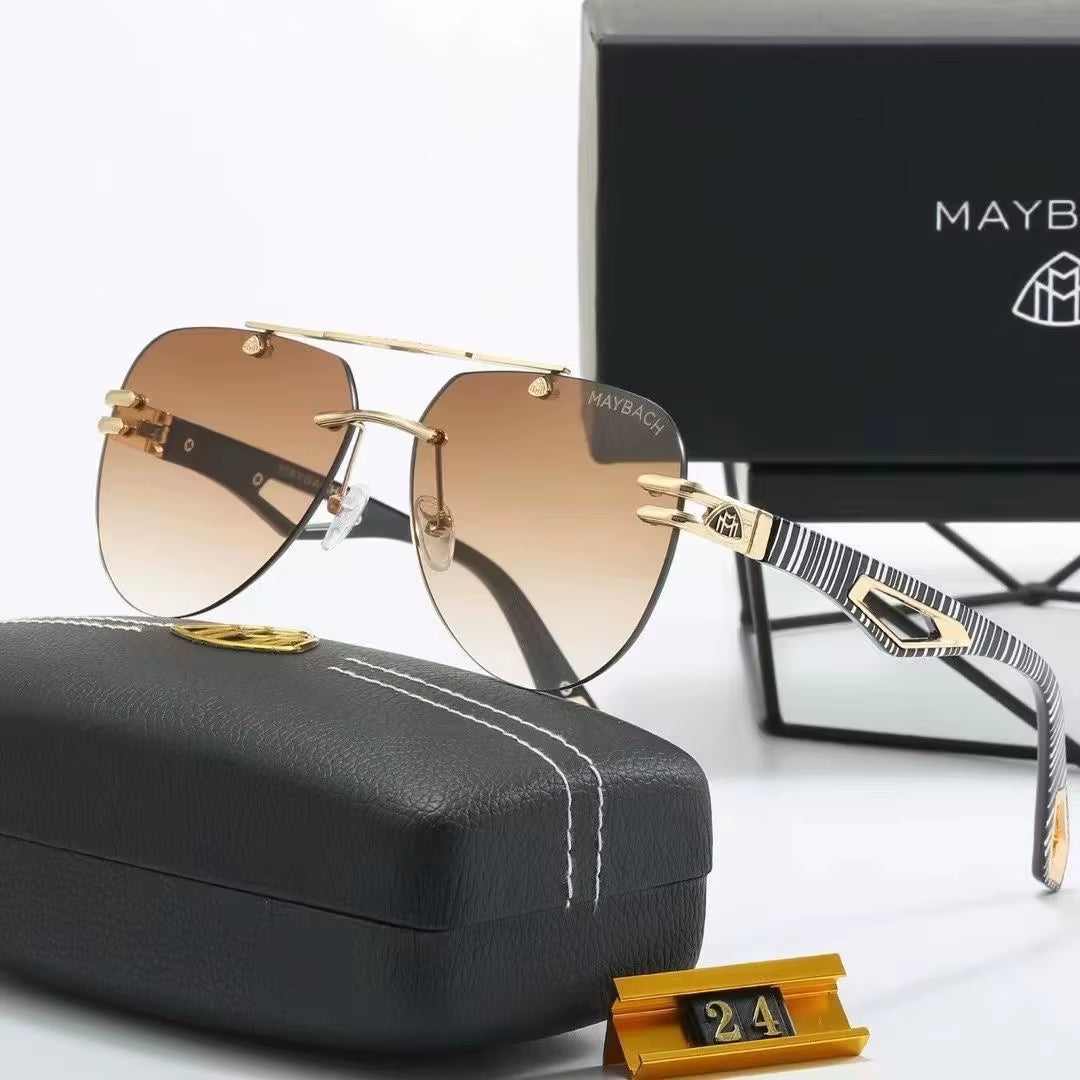 Maybach & Mercedes S-Class Premium Polarized Sunglasses – UV400, Anti-Glare – Compatible with S400/S450/S480/S500/S580/S650/S680, EQS, GLS480, GLS600